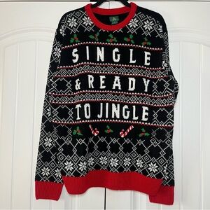 Christmas Holiday Sweater Funny Men’s Size Large NWT